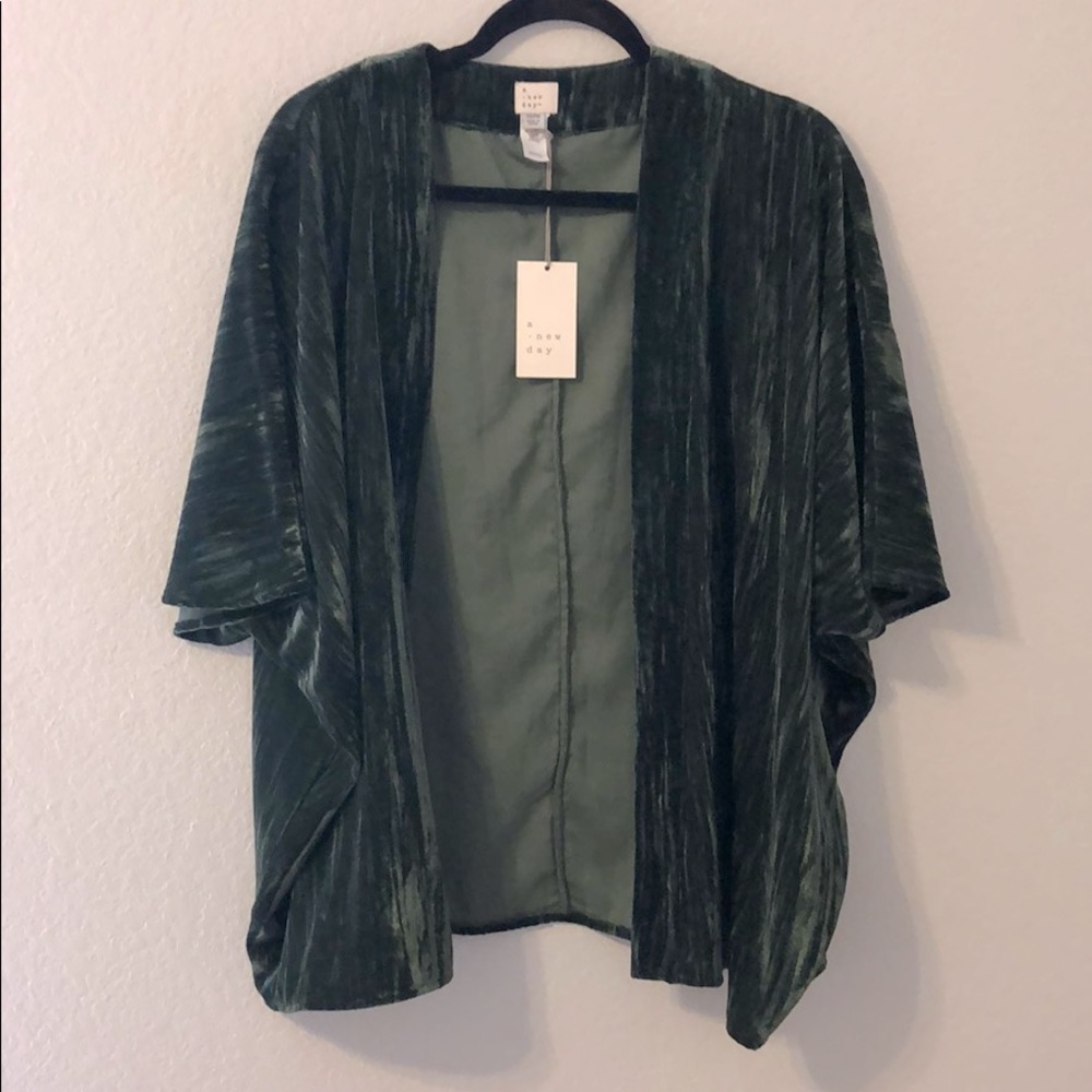 A New Day Velvet Kimono